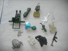 1980s 1990s G.I. GI Joe Accessories Weapons Action Figures Vintage ARAH 3.75 Lot