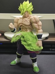 1/10 Handmade Custom Green Wired Skirt For 9” SHF Broly Action Figure（No Figure
