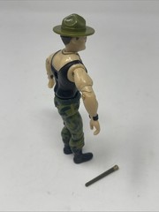 GI JOE: Sgt. Slaughter (1986) 100% Complete with Baton! Excellent!