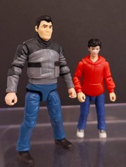 DC Batman Bruce Wayne & Dick Grayson Custom Action Figures 3.75 Scale