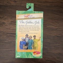 NECA The Golden Girls Sophia Action Figure w/ Purse & Plate Blue