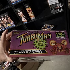 Funko 80-618 Talking Turbo Man Jingle All The Way Action Figure