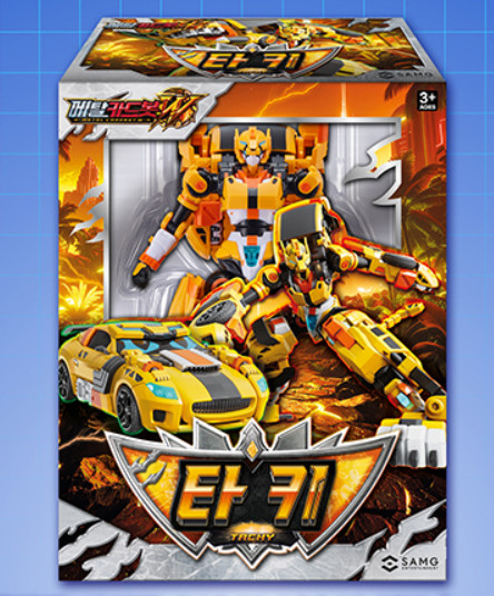 Metal Cardbot W Season3 TACHY Cheetah Transformer Robot /korea toy