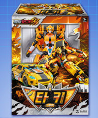 Metal Cardbot W Season3 TACHY Cheetah Transformer Robot /korea toy