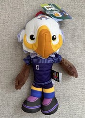 Jazwares FIFA® World Cup 2026 USA 10” Plush Official Clutch™ Bald Eagle NWT