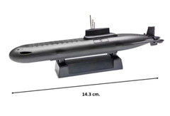 1:1200 Scale Typhoon Class Submarine Russian Navy No.03 S3 Toy Figure Model