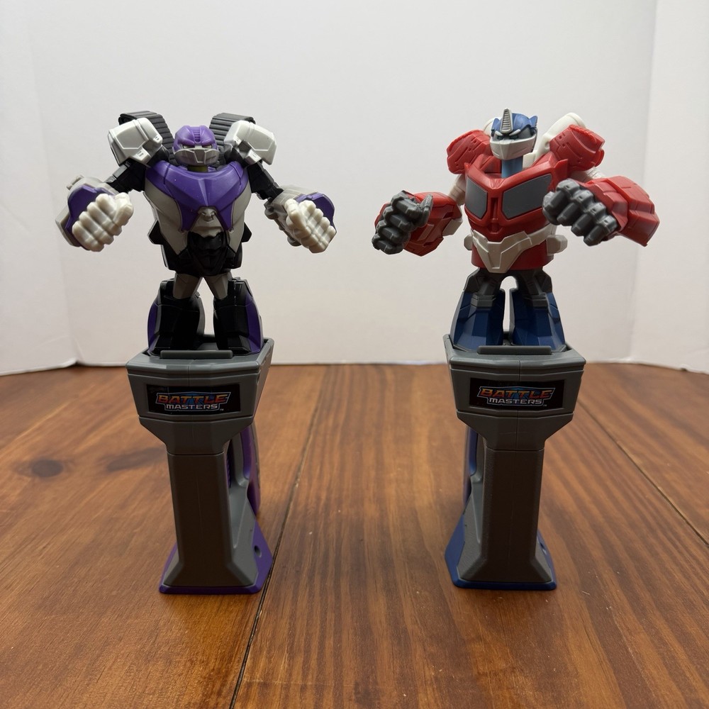 Hasbro Transformers Battle Masters 2013 Fight Robots Lot of 2 Rockem Sockem Toy