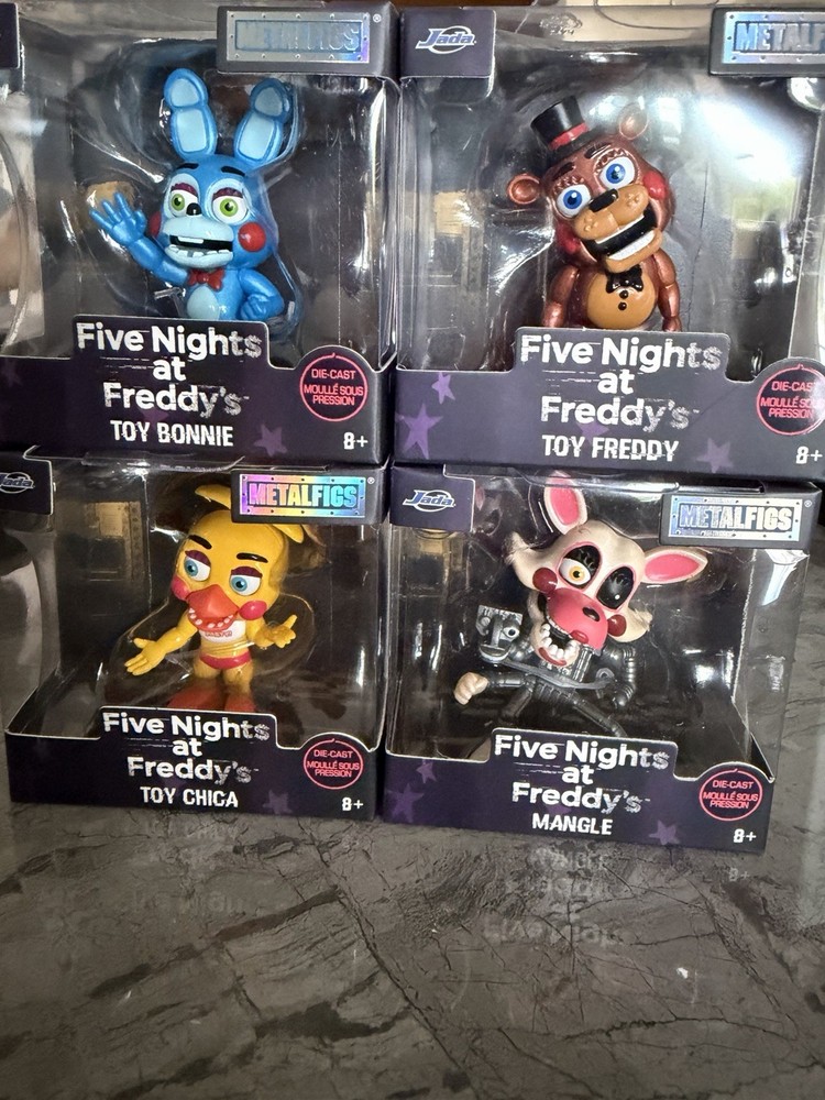 Jada Toys Metalfigs Five Nights at Freddy’s Die-Cast 4-Pack Boxed Set (new set)