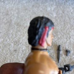 Coleco Rambo: The Force of Freedom Action Figure Loose W/ Accessories Bin #5
