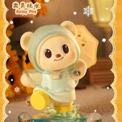Butter bear leisure time series kawaii blind box dolls gift action figure toys