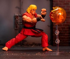 Jada Street Fighter II 6″ Ken Figure Action Figure, Toys Kids and Adults Collect