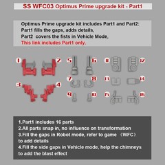 New Replenish Filler Upgrade Kit For SSGE WFC03 OP Prime Accessories