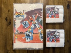 Vintage 1980s Voltron Defender of the Universe Party Napkins and Tablecloth -NOS