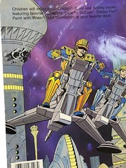 1982 Gi Joe Coloring Book & Captain Power Coloring Book 1987 Lot of 80s