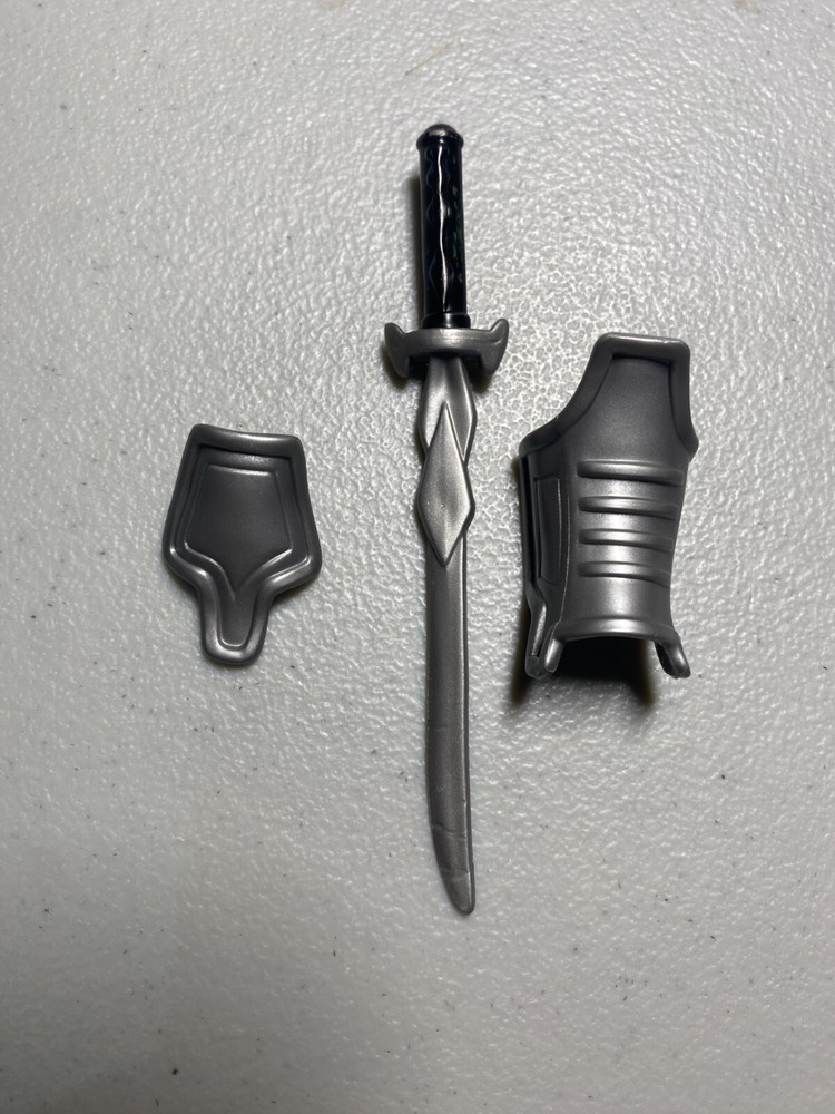 Teenage Mutant Ninja Turtles TMNT Battle Nexus Leonardo 2002 Lot Sword Armor