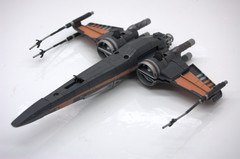 Star Wars 2015 Hasbro Poe Dameron X-Wing Fighter Star Wars The Force Awakens