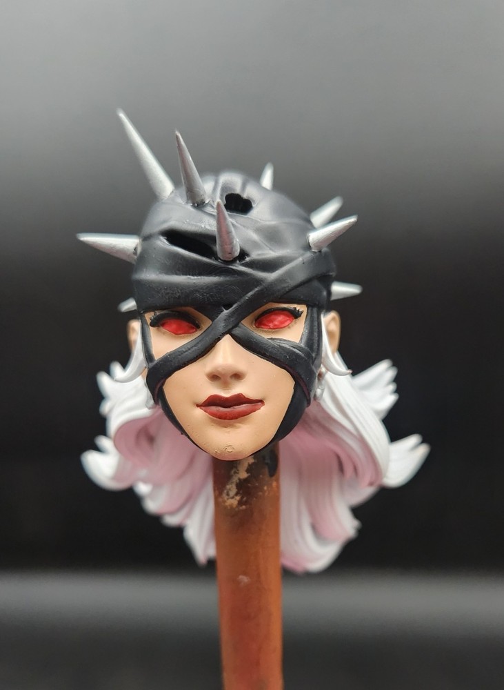 Marvel Legends Custom Sue Storm Malice Head 1/12 Scale Painted