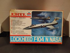 Lockheed F-104 N NASA Plane 1/48 Scale ERTL ESCI Model Kit NEW Unbuilt