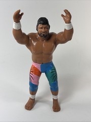 WWF LJN Superstars 1989 Haku Black Card Wrestling Action Figure WWE