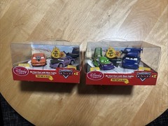 Disney Pixar Cars Disney Store Light Up Wingo DJ, Snot Rod & Boost neon Lights!!