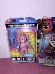 Lot Of 4 Fnaf Ringmaster Foxy Tie Dye Freddy Ballon Boy And Freddy New Figures