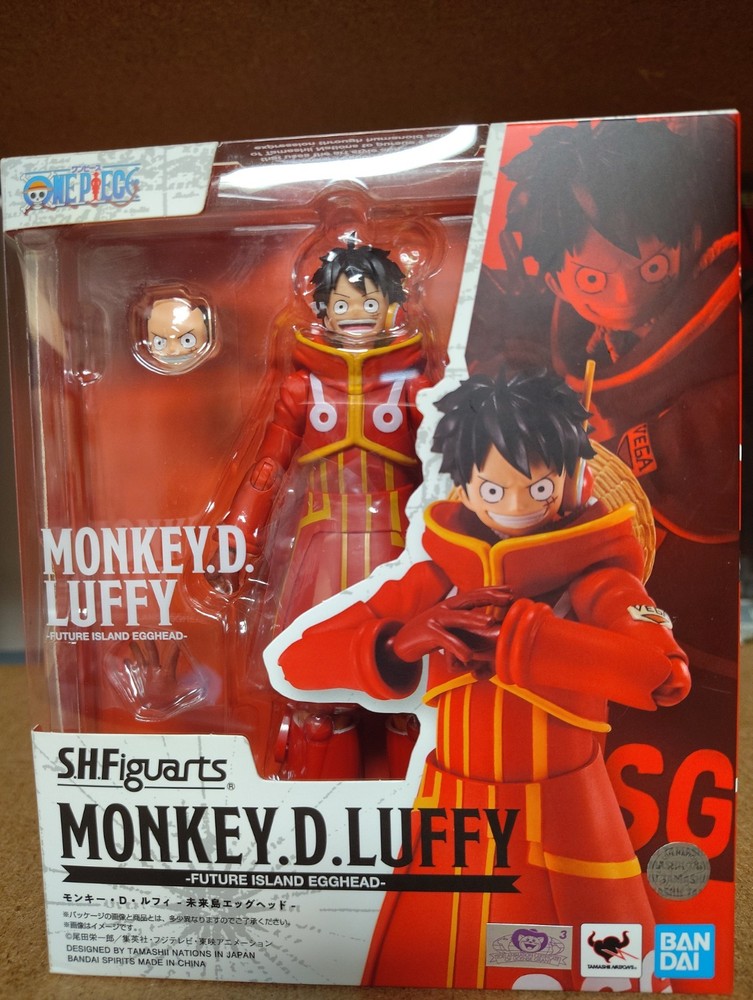 S.H. Figuarts Monkey D. Luffy Future Island Egghead One Piece Figure/Statue