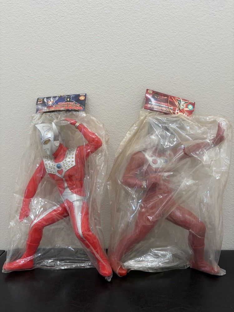 *Pick 1* 15” Banpresto Ultraman Taro Leo Soft Vinyl Action Figure Sofubi Monster