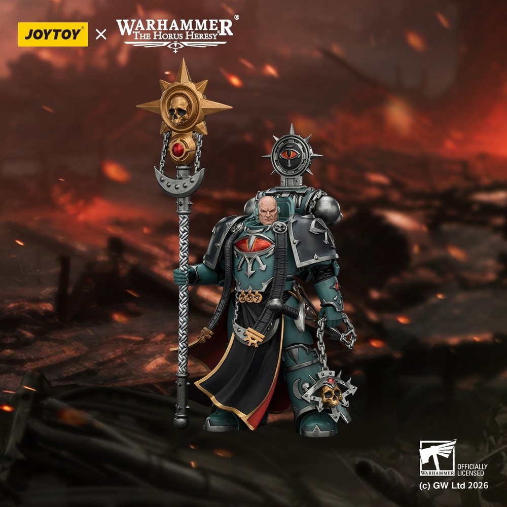 JOYTOY Warhammer 40K 1/18 Action Figures Sons of Horus Dark Emissary Consul