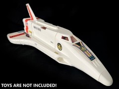 51 MEGO alike Buck Rogers Shuttle STICKERS for 1979 Fisher Price 325 Alpha Probe