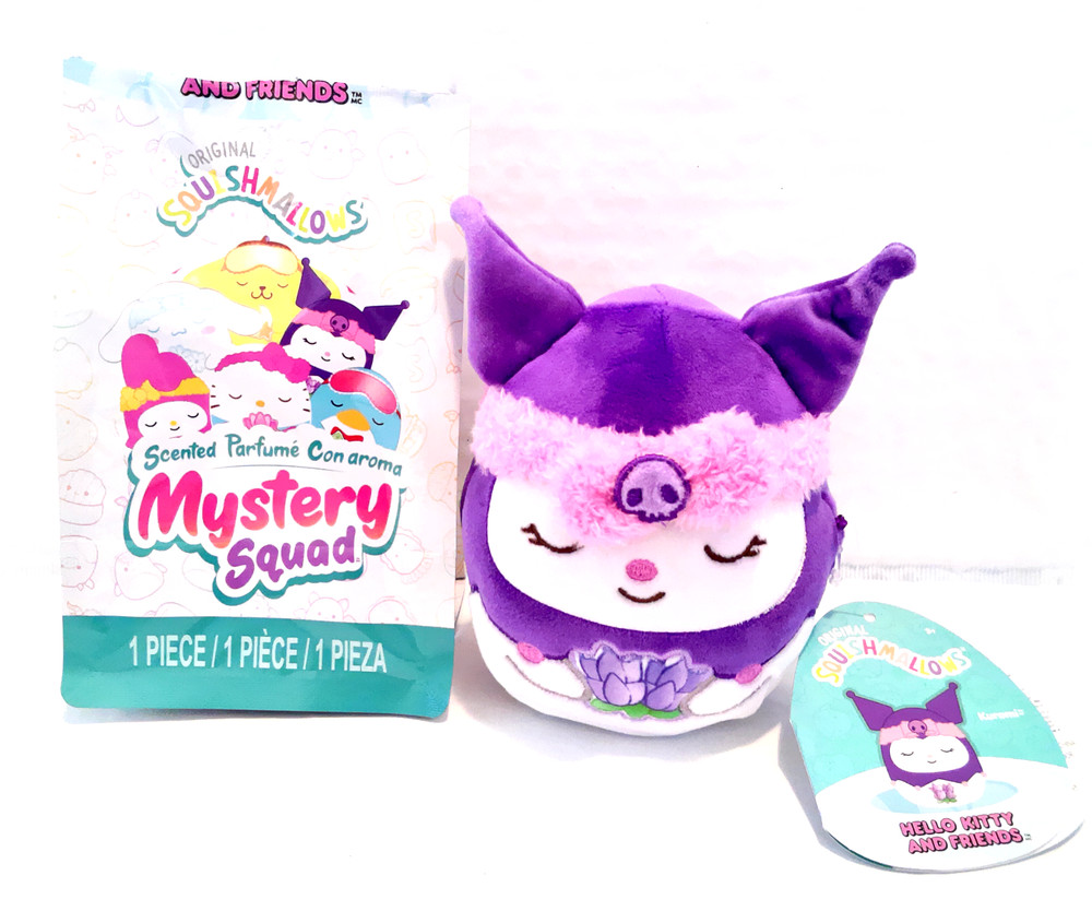 Hello Kitty Mystery Squad Scented Squishmallows Spa Day Blind Pack Kuromi -READ-