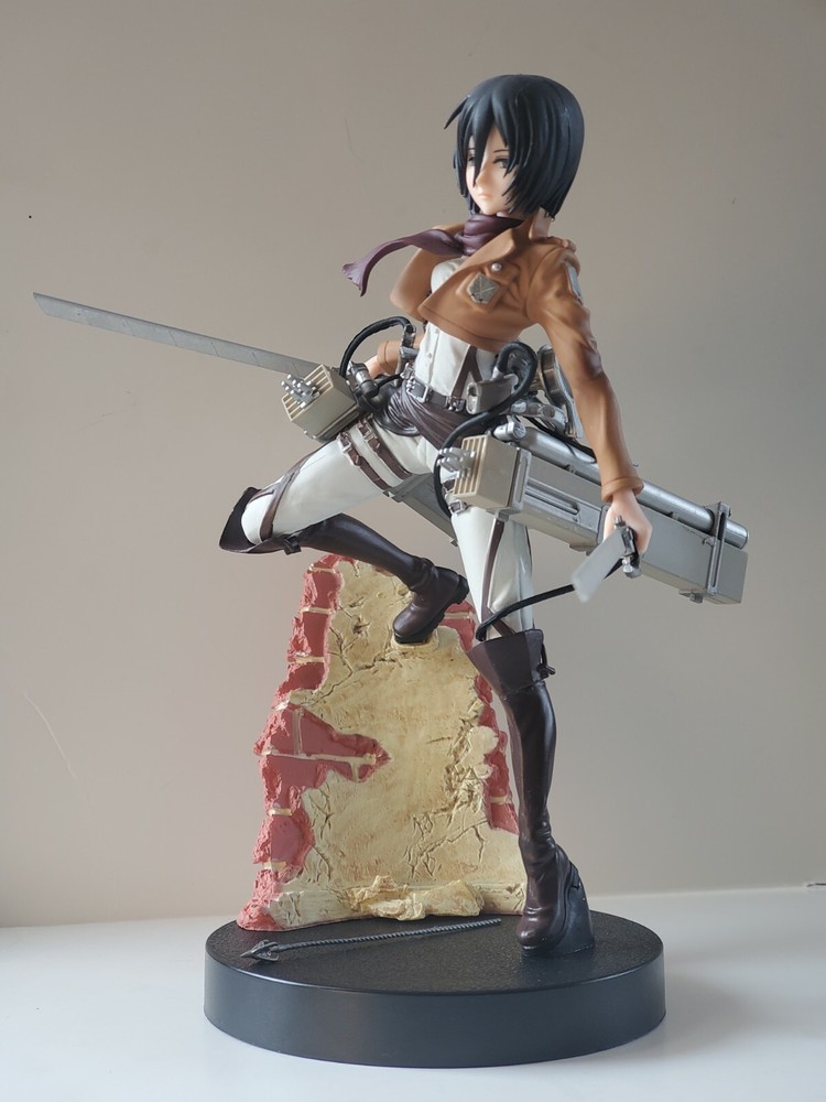Square Enix Attack On Titan Mikasa Anime Figure Ackerman 7 1/2″ / 19.5 cm Doll