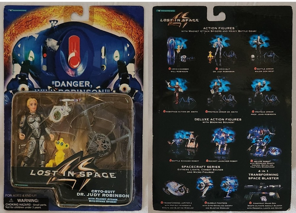 Lost in Space – Dr. Judy Robinson (Cryo-Suit) Action Figure – Vintage 1997 – NOS