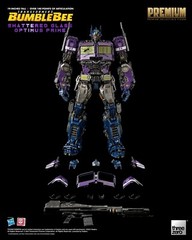 In Stock New Threezero Premium Shattered Glass Optimus Prime 19in Action Figure