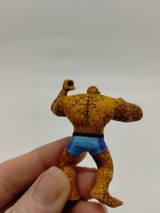 Marvel Heroes THING 2″ Mini Action Figure Miniature Poseable 2005 ToyBiz Tiny