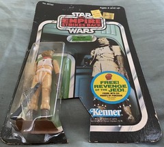 VINTAGE KENNER STAR WARS 1980 BOUNTY HUNTER BOSSK MOC TESB 48 BACK CUT CARD