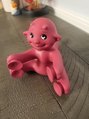 FRUNCKLE Loch Monster 1983 Parker Bros Bath Toy Loose SUPER Devil HTF