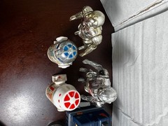 VINTAGE KENNER STAR WARS 1977-83 DROID SET LOT 10 R2 R5 8-D8 IG 3PO 2-1B FX-7 DS
