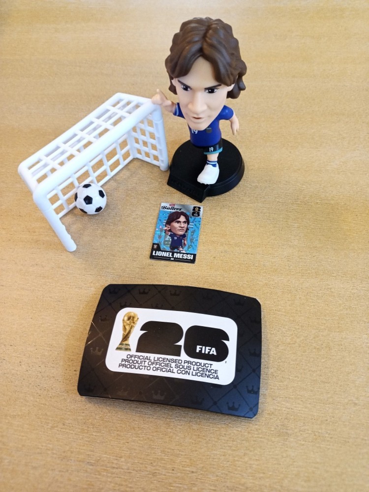 Lionel Messi FIFA 26 Zuru Ballers Edition Rare Figurine