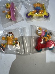 Vintage Lot Of McDonald’s GARFIELD Happy Meal Toys 1988 Set Of 6