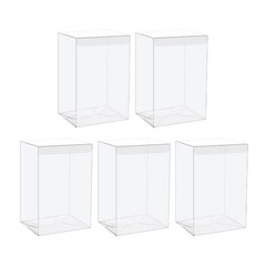 Pack of 5 Protector Case for Funko Pop! Vinyl Figures – 4 inches