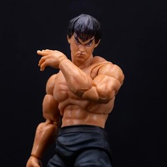 Street Fighter II Fei-Long 1/12 Scale Action Figure Toy Licensed by Capcom