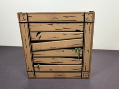 Plunderlings Plunderlong WOOD CRATE 1/12 Scale Figure Add-Ons Accessories