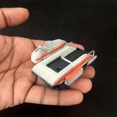 Anzellan Speeder for 3.75in & 6in Figure Diorama (1:18 & 1:12)