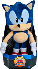Sonic The Hedgehog 20th Anniversary SONIC Plush Toy 40Cm Jazwares