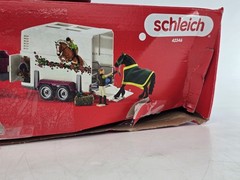 2 Lot Of Horse Club Trailer & Truck Playset with Horse & Rider Figurines + Extra