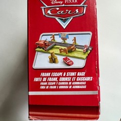 Disney Pixar Cars Frank Scape & Stunt Race 3 Vehicles Playset 2023 Brand New