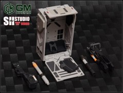 for PG 1/60 MS-08th Team Ground Gundam Resin Backpack Conversion Kit Detail Kit