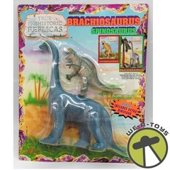 True Prehistoric Replicas Brachiosaurus & Spinosaurus Dinosaur Set Imperial 1992
