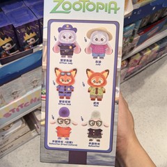 MINISO Zootopia Series Blind Box vinyl Plush Figure Toy Doll New hot in stock