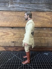 Hot Toys Obi Wan Kenobi Deluxe MMS478 Revenge Of The Sith Opened Complete